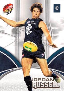 2007 Select AFL Supreme #37 Jordan Russell Front